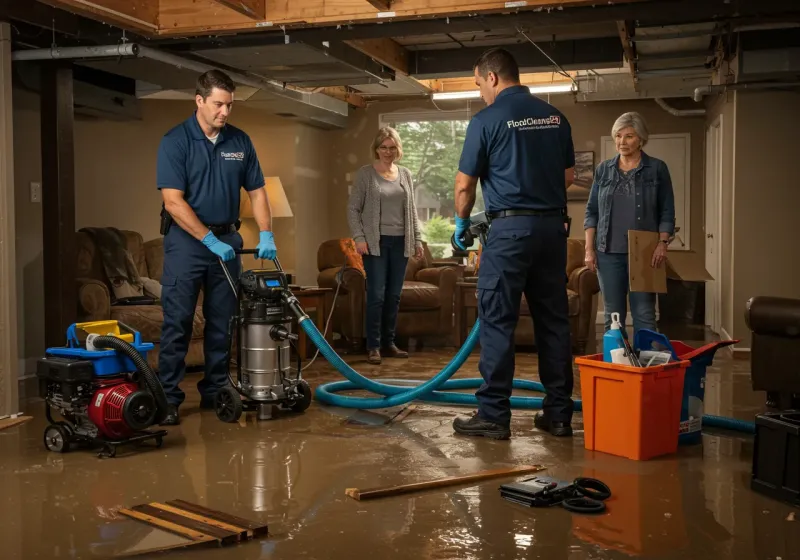 Basement Water Extraction and Removal Techniques process in Hilliard, OH